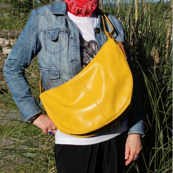 Bobby Sling Boho Bag Large Yellow